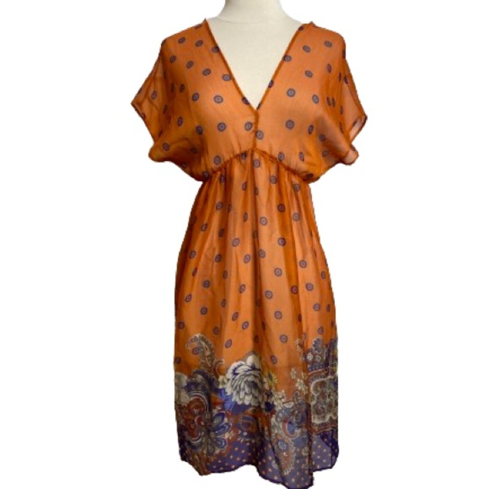 #45 Bohemian Zoompy Vintage dress